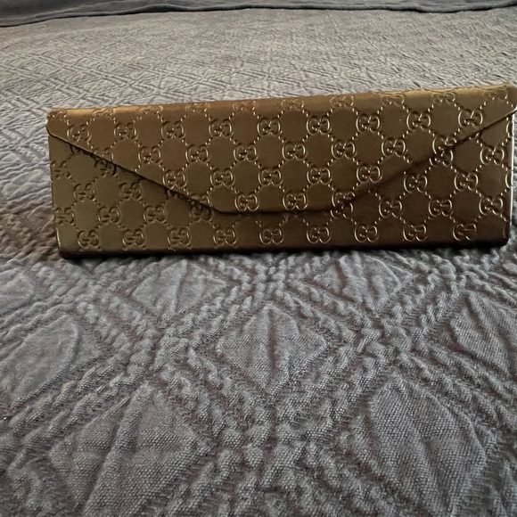 New Authentic Gucci Full Rim Butterfly / Cat Eye Brown Frames 3566 WD1 140 - Picture 16 of 16